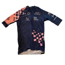 New 2024 Men's Santic Team Novo Nordisk Talent ID SS Race Jersey, Navy, Size XS