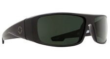 Spy Optic LOGAN Sunglasses - GLOSS Black / HAPPY Gray Green POLAR NEW