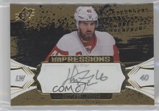 2016-17 SPx Impressions Auto Black 4/5 Henrik Zetterberg #IA-HZ Auto 7a2