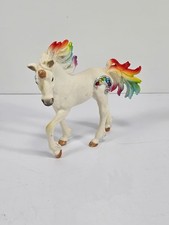 2015 Schliech Bayala Rainbow Unicorn Foal Horse Pony Glitter 73527 Fantasy Toy