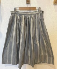 Margaret Howell Skirt Striped Grey Size 1