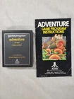 Atari 2600 Adventure  Cart and Manual Tested Works
