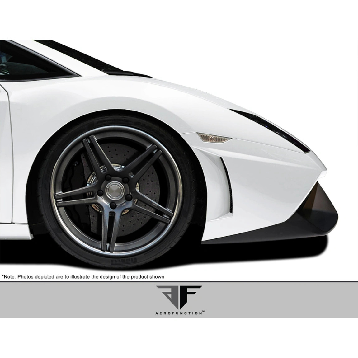 Lamborghini Gallardo 2009-2013 FRONT Front bumper