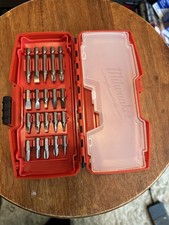 Milwaukee Bit Set 15 Pieces Steel Plastic Red...