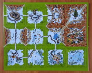 Carcassonne – Winter | 4 Seasons | Mini Expansion | New | English Rules