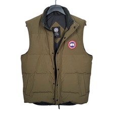 Canada Goose Garson Mens Down Vest Gilet Jacket Large Military Green 4151M