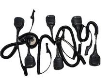 6x Lot Motorola PMMN4069A Impres Speaker Mic APX Radios Ip55 Water Resistant