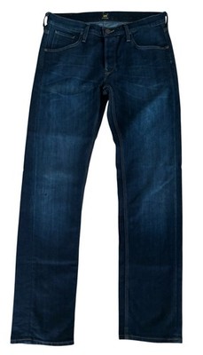 Lee Daren Jeans Herren W32 L32 Dunkelblau Regular Fit