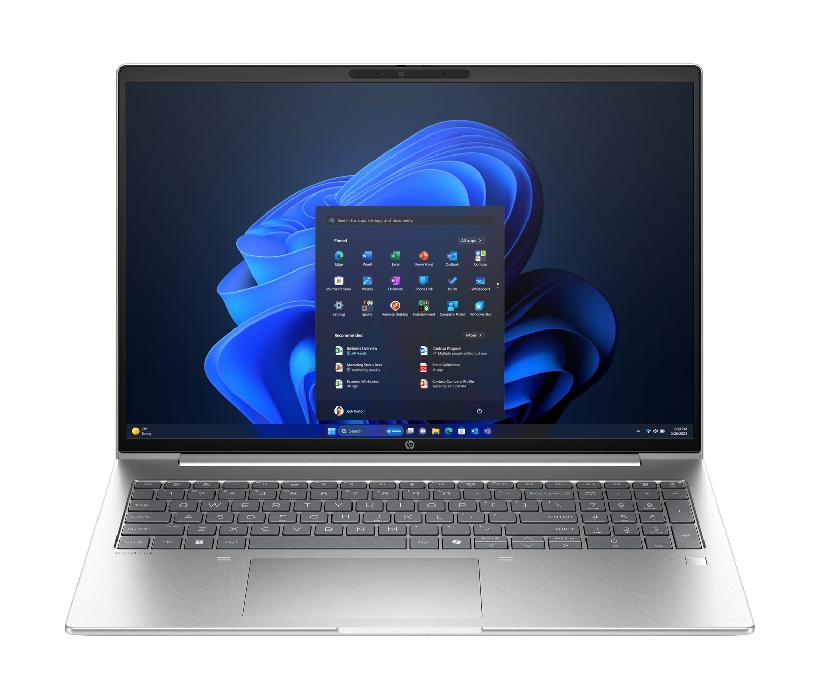 HP ProBook 4 G1iR Intel Core 5 120U Laptop 40.6 cm (16"") WUXGA 16 GB DDR5-SDRAM