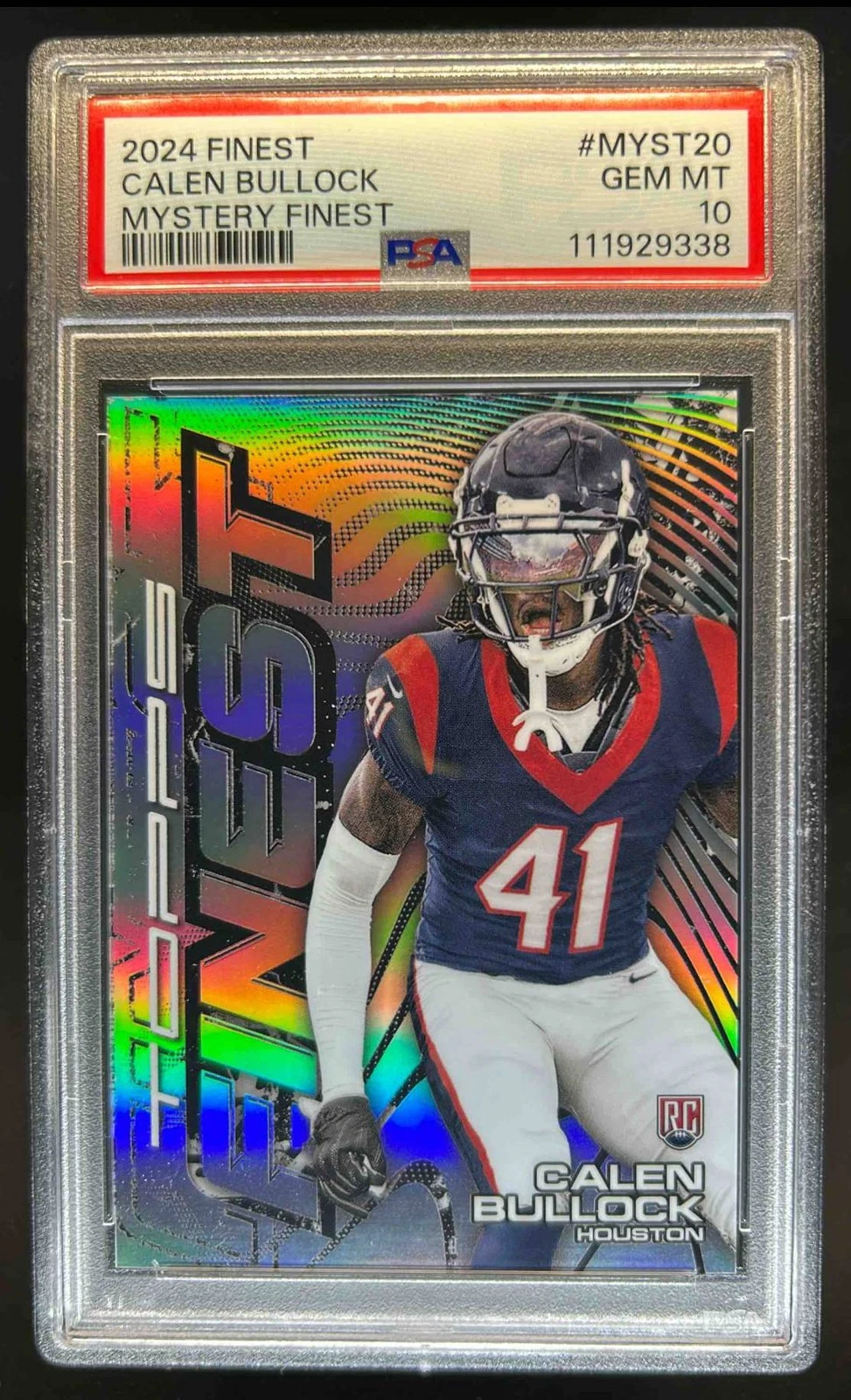 Calen Bullock Topps Finest Mystery Finest #MYST20 Base