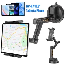 Car Tablet Phone Holder for Truck SUV Dashboard Windshield iPad iPhone Mount