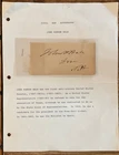 CIVIL WAR ANTI-SLAVERY SENATOR JOHN P. HALE NEW HAMPSHIRE AUTOGRAPH (1806-1873)