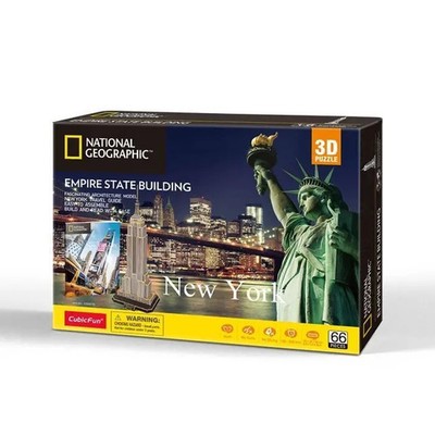 CUBICFUN - 3D Puzzle Empire State Building 66 Teile | Spiel (2026) | 660977