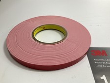 3M 06380 White Automotive Acrylic Attachment Tape 1/2" X 20 Yards