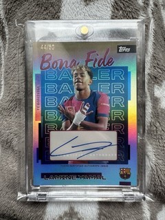 Topps Lamine Yamal Bona Fide Baller Auto /50 FC Barcelona 2025