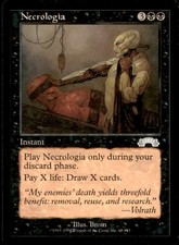 Necrologia LP Light Play Exodus MTG [8396]