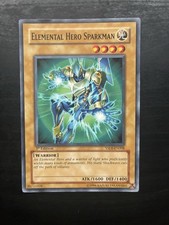 Yugioh card - Elemental Hero Sparkman - YSDJ-EN008 1ST EDITION