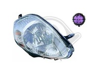 Scheinwerfer Rechts Fiat Grande Punto 2008- Chrom