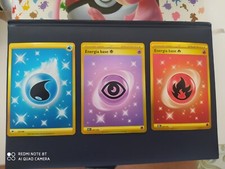 Pokemon Lotto con Energia Psiche, Fuoco, Acqua 207/165 GOLD, 231/198, 230/197