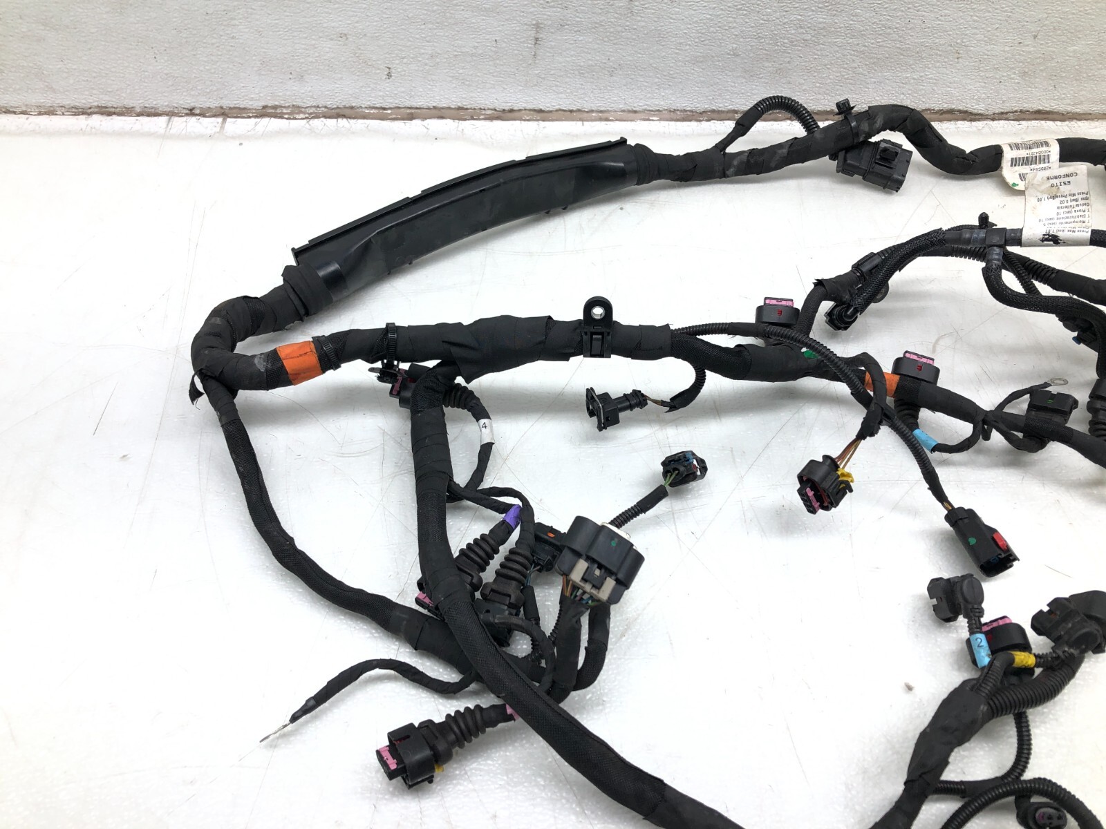 2014-2017 MASERATI GHIBLI SQ4 3.0L V6 AWD ENGINE WIRING HARNESS OEM.