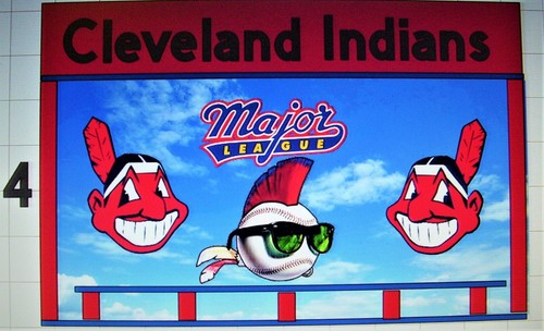 Rick Vaughn Wild Thing Bobble Head Cleveland Indians Bobble Head Showcase - Picture 12 of 12