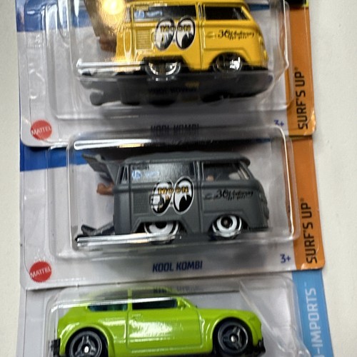 Lot Of 4 Hotwheels, Koolkombi, Honda, And Batman Series - Picture 7 of 8