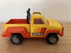 Vintage 1979 Tonka Rally Stepside Pickup Truck Yellow Metal and Plastic Pickup