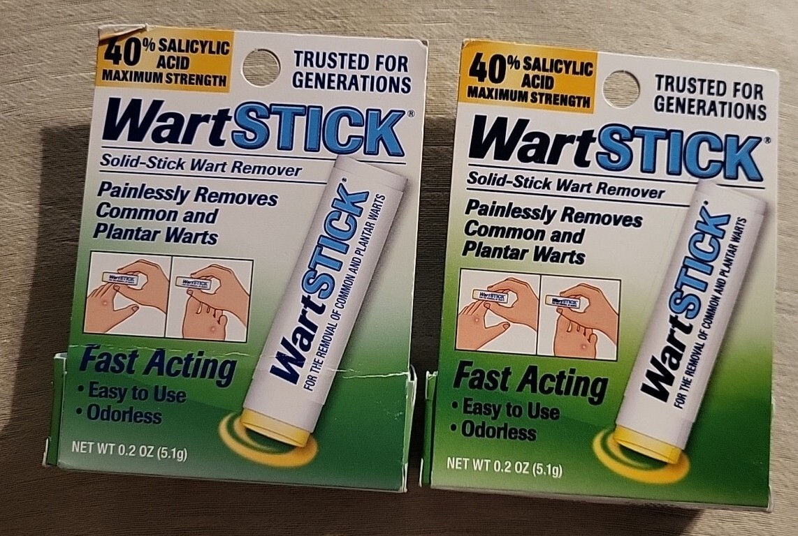 2 Wart Stick SolidStick Wart Remover 0.2oz 83467249007 eBay