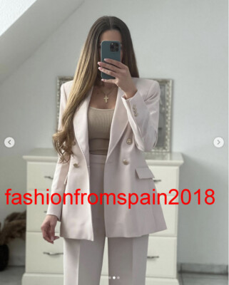 long fitted blazer