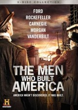 The Men Who Built America 3-Disc Collection DVD Good w/ slipcover ENGLISH R1