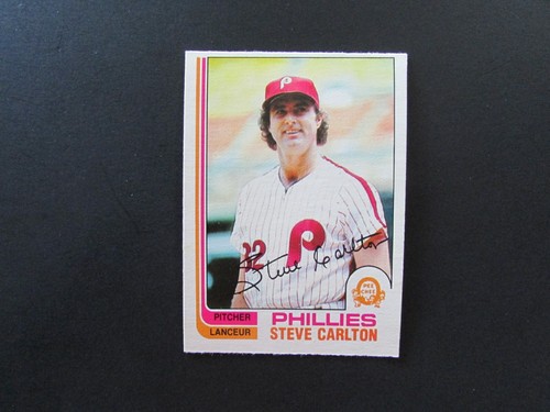 Steve Carlton #68 1982 O Pee Chee card