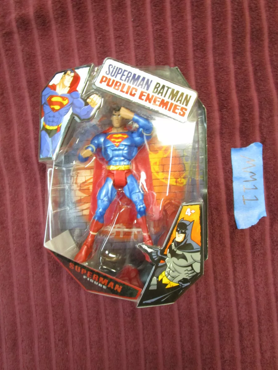 Mattel superman & batman: public enemies, superman (metallic)