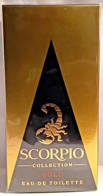 EAU DE TOILLETE SCORPIO GOLD EDT SPRAY 75 ML / 2,5 FL. OZ NEU IN VERSIEGELTER...
