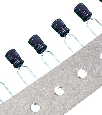 5 PCS NICHICON CAPACITOR 10UF 10MF 35V RADIAL CAP (REPLACING FOR 25V ...