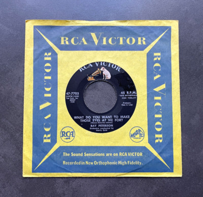 7'' Ray Peterson - What Do You Want To Make... - US RCA