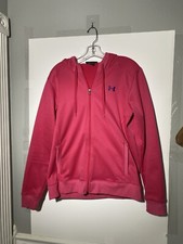Under Armour Women's Size Large Zip up Hoodie Nice Used Condition