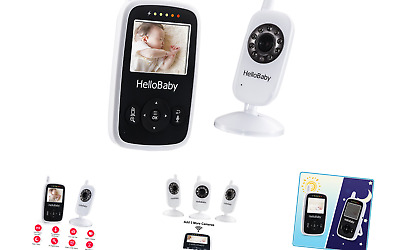 Hello Baby Wireless Video Baby Monitor with Digital Camera HB24, Night  Vision | eBay