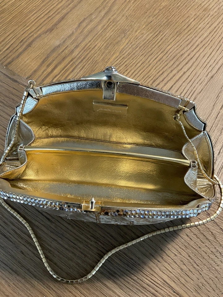 Bolso sin asas Judith Leiber Swarovski Cristal Chatelaine BOLSO DE HOMBRO CLÁSICO Foto 4 de 4