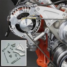 1963-79 Natural Aluminum Alternator Bracket Big Block Mopar Rb 426 440