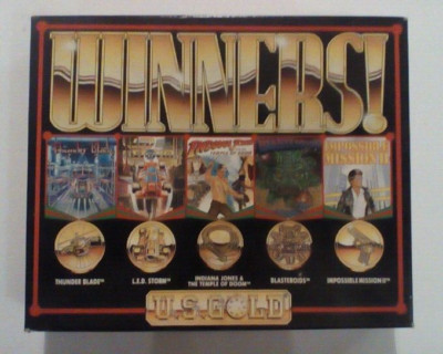 Gewinner! - US Gold für Sinclair ZX Spectrum 48k 128k Thunder Blade Storm Doom