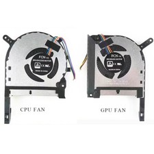 NEW For ASUS TUF Gaming A17 FA706 IV FA706IU FA706IH FX706 CPU  GPU Cooling Fan