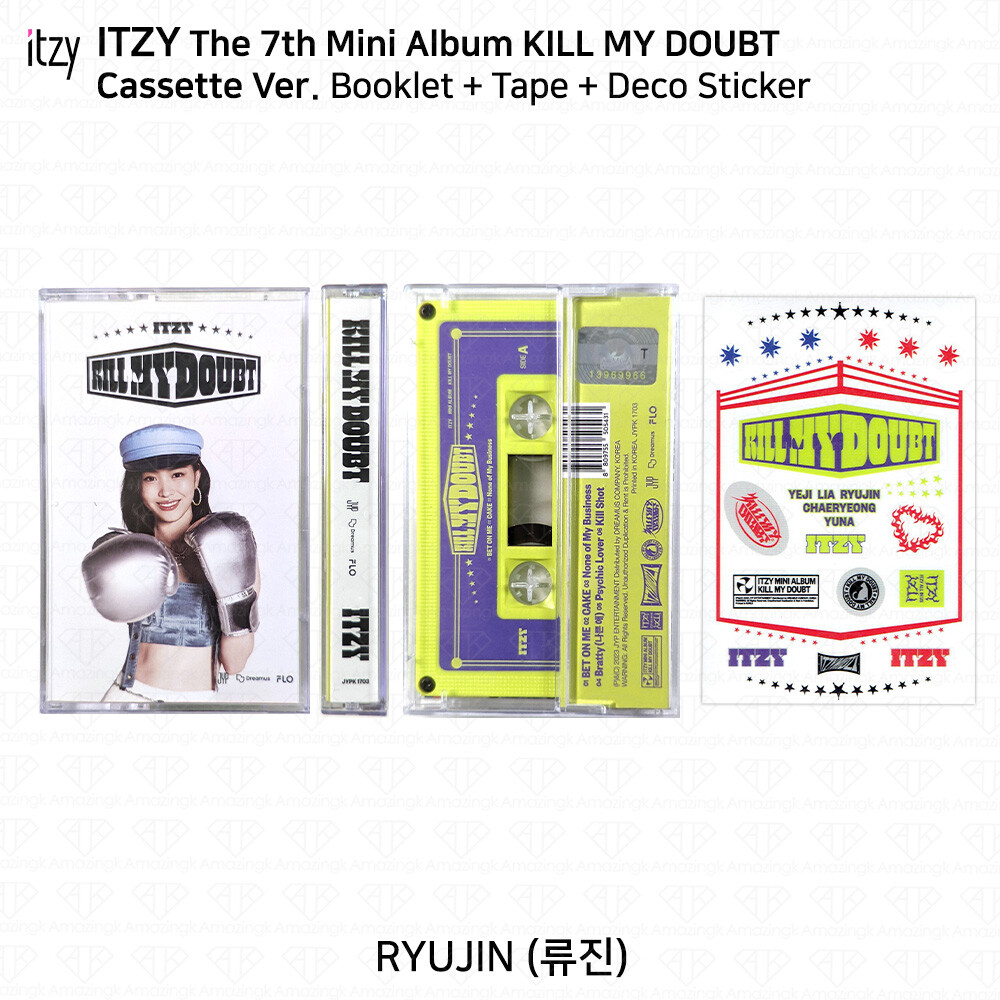 NO PHOTOCARD] ITZY The 7th Album KILL MY KILL MY DOUBT Cassette