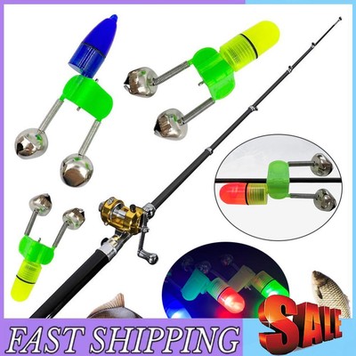 Tip Up Light 2024 Smart Fish Alarm Fishing Alarm Fishing Pole Bells Clip On Fishing Rod With Sound Alarm Led Indicator For Night Long Distance Fishing LED Fishing Rod Bell Tip Up Light 2024 Smart Fish Alarm Fishing Alarm Fishing Pole Bells Clip On Fishing Rod With Sound Alarm Led Indicator For Night Long Distance Fishing LED Fishing Rod Bell