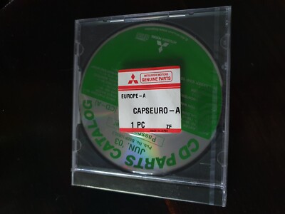 Mitsubishi Capseuro-T  CD Parts Catalog AUG 04 CD ROM -OVP