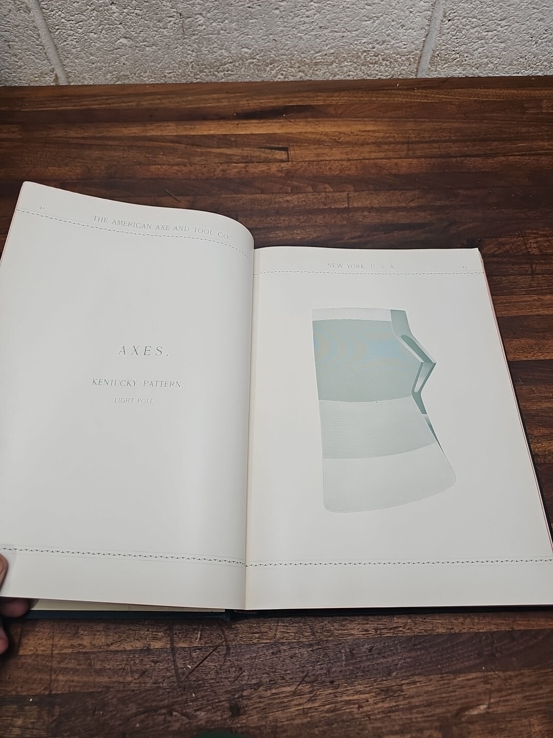 AMAZING original 1894 AMERICAN AXE & TOOL Co. Catalog Glassport Pa 271