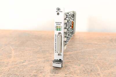 Studer Mic/Line In Card for D21m Modular I/O System CG01HDD