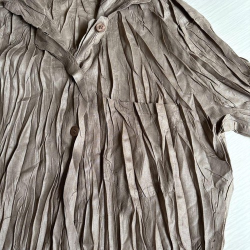 PLEASE ISSEY MIYAKE Shirt Size3 - Picture 5 of 6