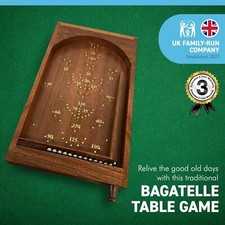 Vintage style tabletop wooden pinball game | Bagatelle