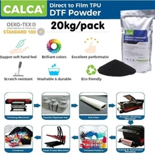 20KG Direct to Film TPU DTF Powder, Digital Transfer Hot Melt Adhesive Powder