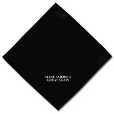 Donald Trump 2024 - Make America Great Again Design Square Bandana 22  x 22  